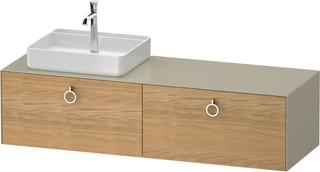 Duravit WT-Unterschrank White Tulip 160x55cm, B l, E Nat tau g, k Ein/o Be