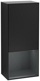 V&B Seitenschrank Finion 41,8x93,6cm, l, Rg u md bl. m, bla m Lac