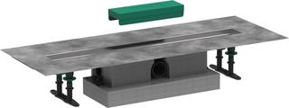 hansgrohe uBox universal Komplettset 700mm, f Stand-Ins f Duschrin. Fertigs