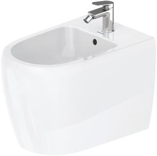 Duravit Stand Bidet Qatego 39x60cm, m HL, Ü, HL, we hgl HygGlaze