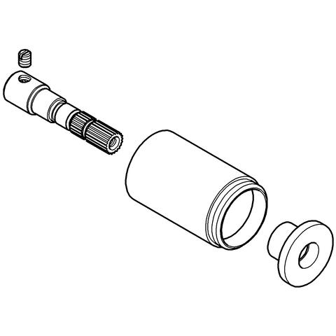 Artikelbild 2 des Artikels „GROHE Verlängerung 45565 L 42,5mm chrom “