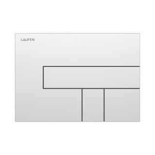 Laufen WC-Betätigungsplatte AW100 INEO 20,5x14,5cm, f 2-Mengentechn., chr matt