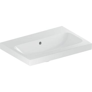 Geberit Waschtisch iCon Light 60 x 42 cm, ohne Hahnloch, mit Überlauf