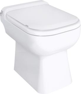 SFA Keramic-Stand-WC SaniCompact Luxe weiß, mit Kleinhebeanlage