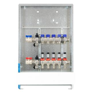 Strawa Anschlussstation FBH-63-H-C80 Comfort, 2 Heizkreise, 435x760-890mm