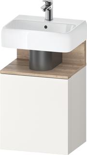 Duravit Waschtisch-Unterschrank Qatego 44x35x64,5cm, 1 T, T r, Ei Marmor/w matt