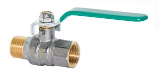 HS Trinkwasser-Kugelhahn UNIWATER 1495 1 1/4", m Stahlhebelgriff gr, MS verchr.