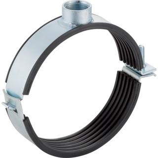 Geberit Rohrschelle Silent db20 DN 150, gedäm., m Gew.Muffe G 1", Stahl