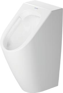 Duravit Absaug-Urinal Soleil by Starck 30x35cm, Zul. v hi., riml., we., o. Fl