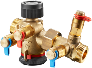 Oventrop Regelventil Cocon QTZ DN 20, 3/4", 150-1050 I/h, PN 16, AG