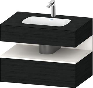 Duravit EinbauWT-Möbel-Set Qatego 80x55x60cm, w m/E s, Kon-WTU, Nischenb