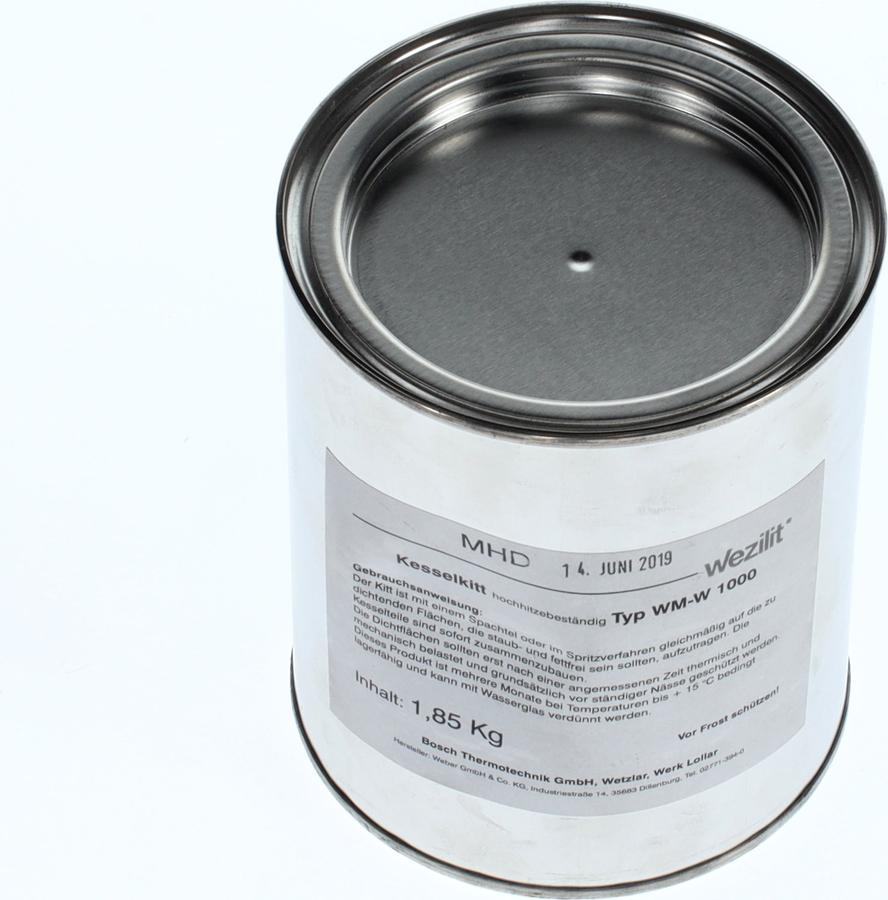 Artikelbild 1 des Artikels „BOSCH Ersatzteil TTNR: 87185760170 Kesselkitt WM-W1000 1,85kg Dose everp “