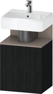 Duravit Waschtisch-Unterschrank Qatego 44x35x64,5cm, 1 T, T. li, bas. m/Eich sw