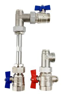 Strawa Anschl.-Garn e-class AG-V-WMZ-1F 1" AG/ 3/4" AG, BL 150mm, var., WMZ-Rohr