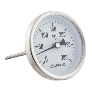 AFRISO Rauchgasthermometer RT 80 0/300C 300mm verst. Konus 8-12mm Kl.2