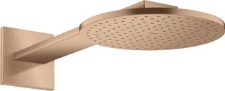 hansgrohe Kopfbrause 250 2jet Axor mit Brausearm, brushed red gold