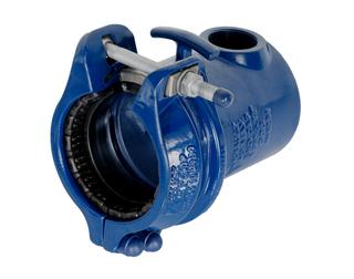 PL HymaxGrip Endkappe, DN200, d214-264mm Anschlussgewinde 2" BSP, PN 16, Wasser