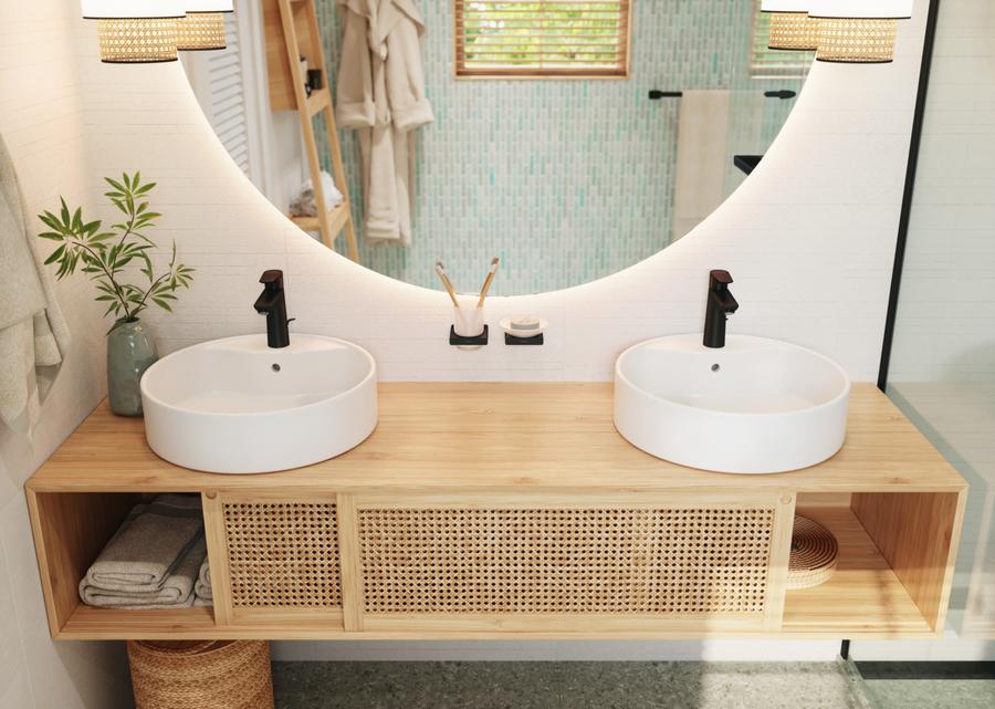 Artikelbild 3 des Artikels „hansgrohe Zahnbecher AddStoris m Glas, Wandmontage, Metall, mattschwarz mattschwarz“