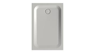 Duschwanne BetteUltra 1680 120x80x3,5cm, Glasur, silver