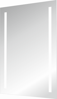 AS Strettino LED-Leuchtspiegel Breite 90 x Höhe 70 cm