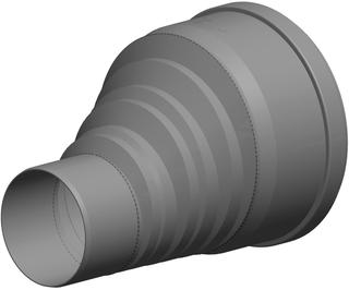 ATEC Reduktion/Erweiterung PolyTop DN 200/110, exzentrisch