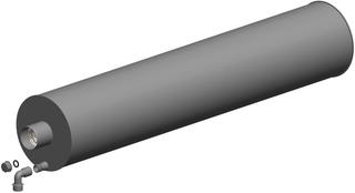 ATEC Resonanz-Schalldämpfer RSD 113, 1378mm, 40-100 dB, a Kunststoff