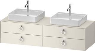 Duravit WT-Unterschrank White Tulip 160x55cm, No w m, Ei L/ohne Beleuchtung