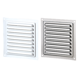 BL Abdeckgitter Decor-M 125x125s A Beige quadratisch, Metall, Insektenschutz