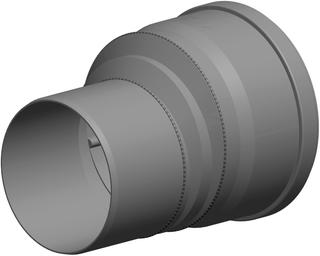 ATEC Reduktion/Erweiterung PolyTop DN 160/200, exzentrisch