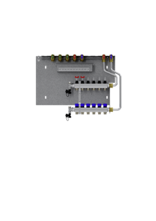 STIEBEL Heizkreisverteiler HKV-6, für 6 Heizkreise