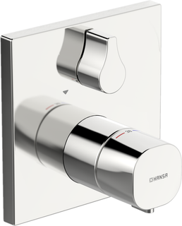 Hansa Fertigset HANSABLUEBOX LIVING UP-Brause-Thermostat, chrom