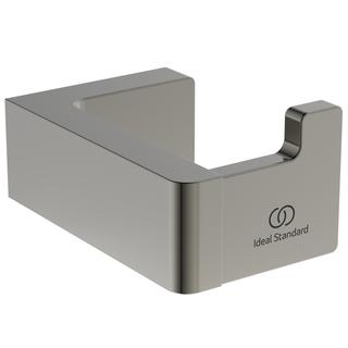IS Handtuchhaken Conca Cube eckig, silver storm