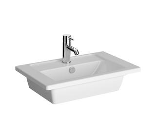 VitrA Möbelwaschtisch Integra Compact 60x38,5, w g, re, ubf., B l, Ü, HL mit