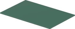 Duravit Glaseinleger DuraSquare 116,4x38cm, Sicherheitsglas, Jade
