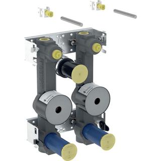 Geberit Waschtisch-Set GIS m 2 Zählerstr., m UP-Vtl., f Standarm.
