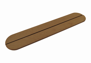 Purmo Röhrenradiatoren-Auflage Delta f DELTA Column Bench, 2350mm, Buch Multi