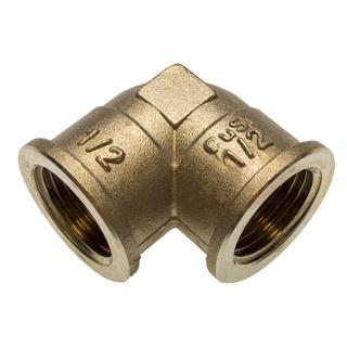 Sanha Winkel PURAFIT 3090 1/2"x3/8", 90G, bf Sil-br, beids. IG