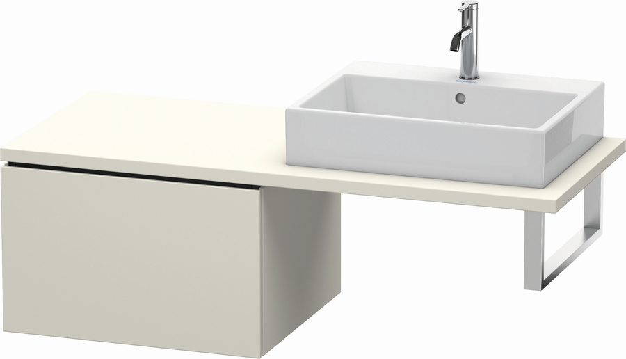 Artikelbild 3 des Artikels „Duravit Unterschrank L-Cube 62x54,7cm, Tau ma, für Konsole, 1 Auszug 62 x 54,7 cm | taupe matt“