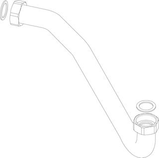 BOSCH Ersatzteil TTNR: 8738804975 Flexrohr DN20 CLA-1 everp