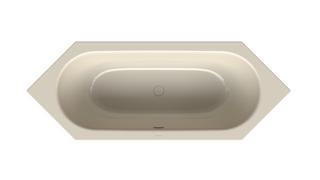 6-Eck-Badewanne BetteStarlet 2040 188x70x42cm, pergamon