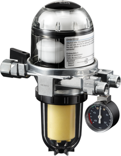 Oventrop Heizölf./Entlüfter TOC-Duo-3 G 3/8 IGxG 3/8 AG, m Manometer, 25-40 my