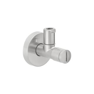 Herzbach Design-Eckventil Living 1/2"x3/8", m Filter, Edelstahlfinish