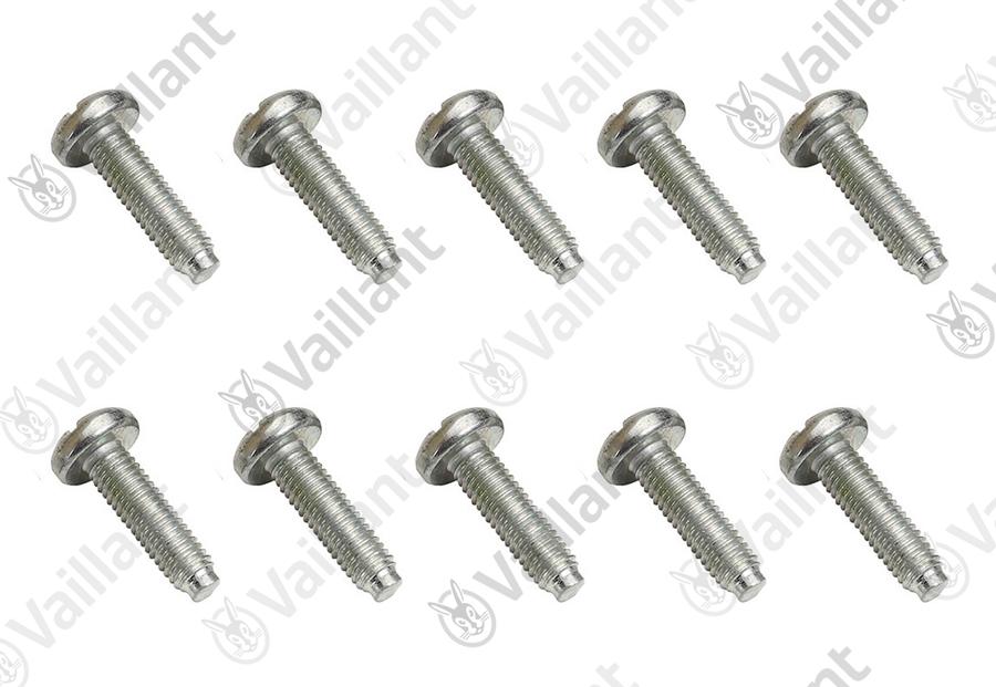 Artikelbild 1 des Artikels „VA Schraube, M5x18 mm, (x10) Vaillant-Nr. 178967 “