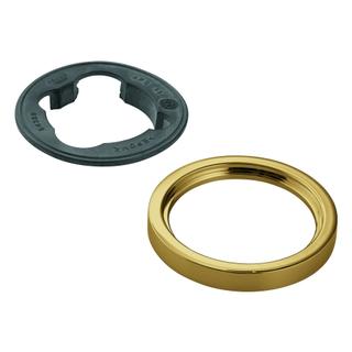 GROHE Rosette 48603 für WT-Batterien ohne Zugstange rund cool sunrise