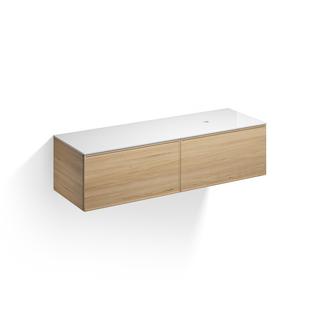 Alape Möbelmodul Arkta 6020157 1600x400 Carrara/Eiche