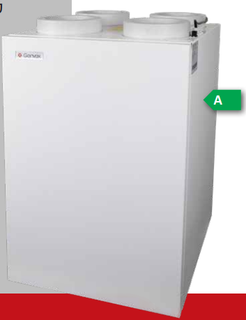 KWL Lüftungsgerät Genvex Eco 375 TS