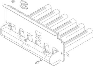 BOSCH Ersatzteil TTNR: 8718585331 Brennrost 38/44-5