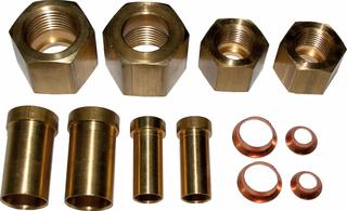 Wolf Anschluss-Set Euro-Bördeladapter, für BWL-1S(B)