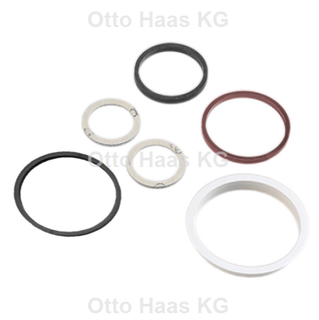 HAAS Dichtungssatz 6 St, sw, f 1-teiligen Kugelgelenk-Sipho
