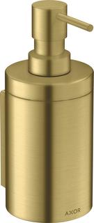 hansgrohe Lotionsp. Axor Uni. Circular d= 76x182mm, Wandmontage, brushed brass